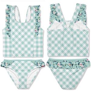 Gingham Tankini Swimsuit
